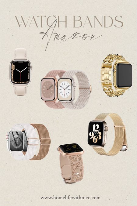 Apple Watch bands available on Amazon.

#competition

#LTKsalealert #LTKFind #LTKfit