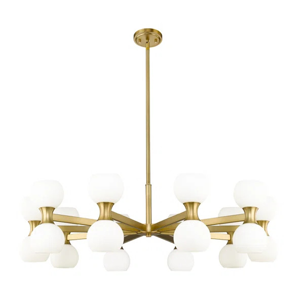 Anner 20 - Light Modern Linear Chandelier | Wayfair North America