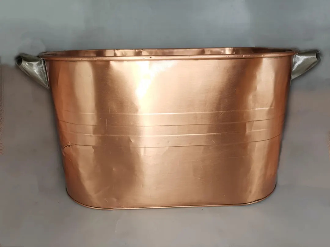 Antique Copper Boiler Wash Tub, PATED Nov.1910, L27“*H16”*W13“, Good Original Condition, a ... | Etsy (US)