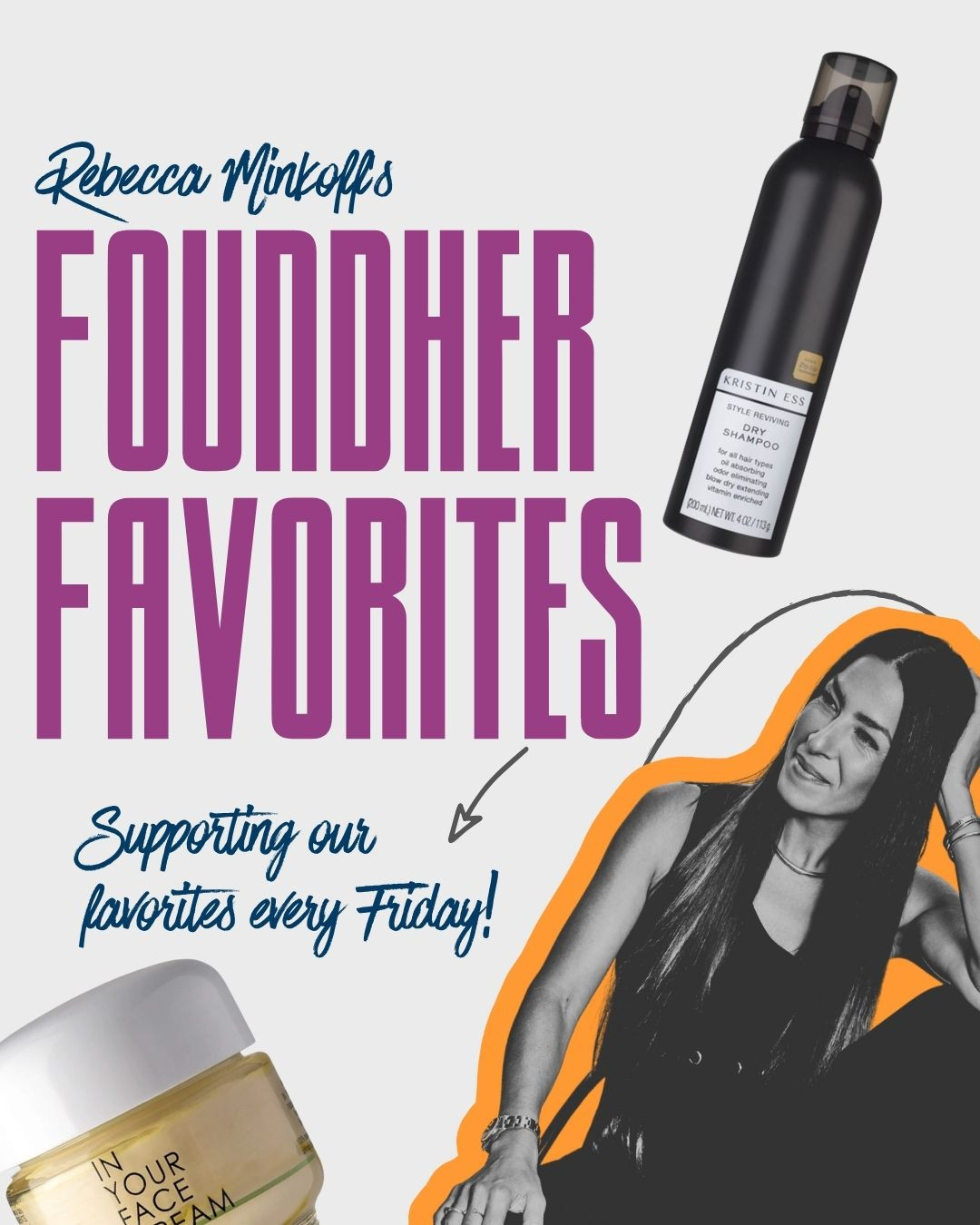 Some of my personal beauty & wellness favorites!
⁠
1️⃣ Swear by this dry shampoo, it’s my secret weapon for keeping blowouts fresh for up to ten days. My favorite is from @kristinesshair.⁠
⁠
2️⃣ @Bio.me’s Daily Prebiotic Fiber is a must, along with their Synbiotic, which I'm really excited about. Their products make it so easy to support my digestion and balance my gut, helping me feel lighter, more energized, and ready to take on anything. ⁠
⁠
3️⃣Another go-to is her @inyourfaceskincare Cream. It’s an incredibly moisturizing, ultra-clean product that leaves my skin feeling fresh, dewy, and deeply hydrated.⁠ 

 #LTKBeauty