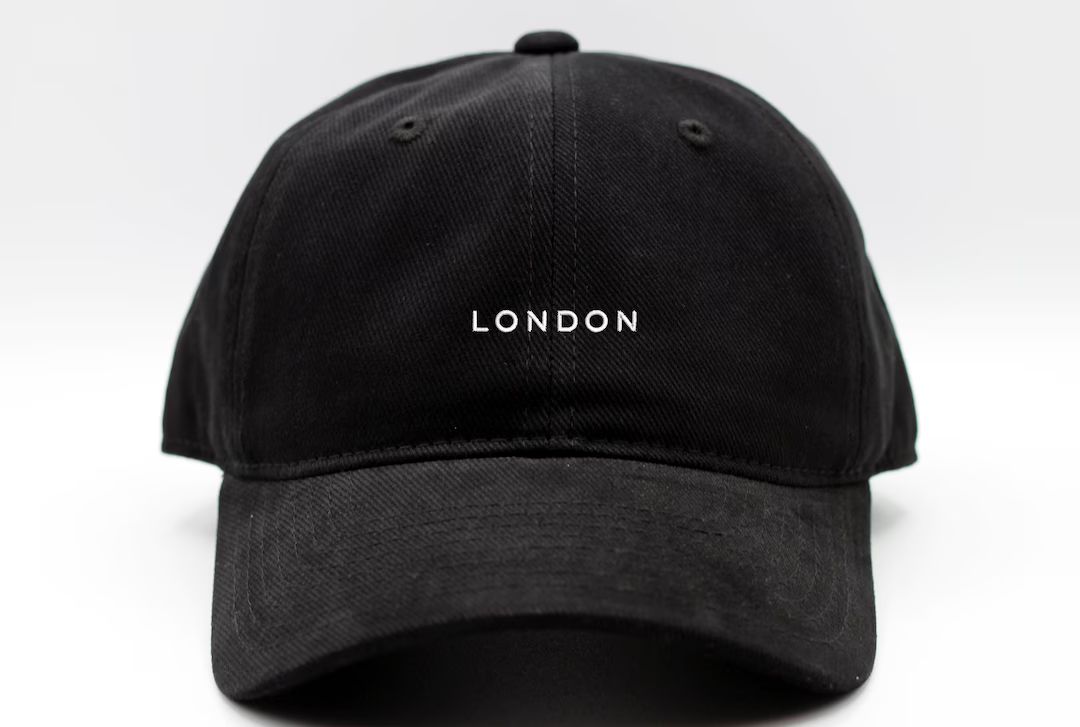 Premium LONDON CITY Dad Hat  Black Cap  Top Quality - Etsy | Etsy (US)