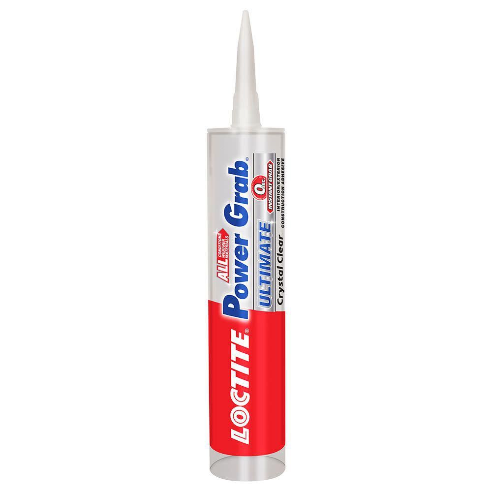 Loctite Power Grab Ultimate Crystal Clear 9 fl. oz. Construction Adhesive-2442595 - The Home Depo... | The Home Depot