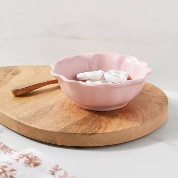 10oz Stoneware Flower Bowl - Threshold™ | Target
