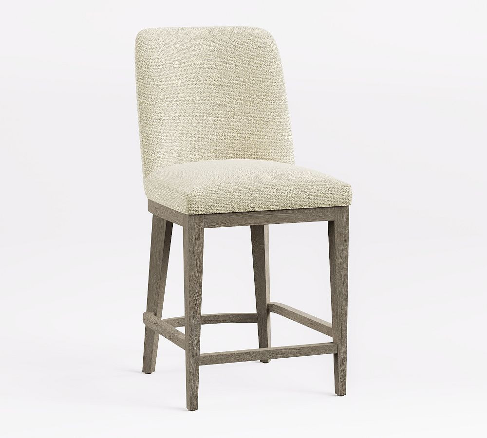Layton Upholstered Bar & Counter Stools | Pottery Barn (US)