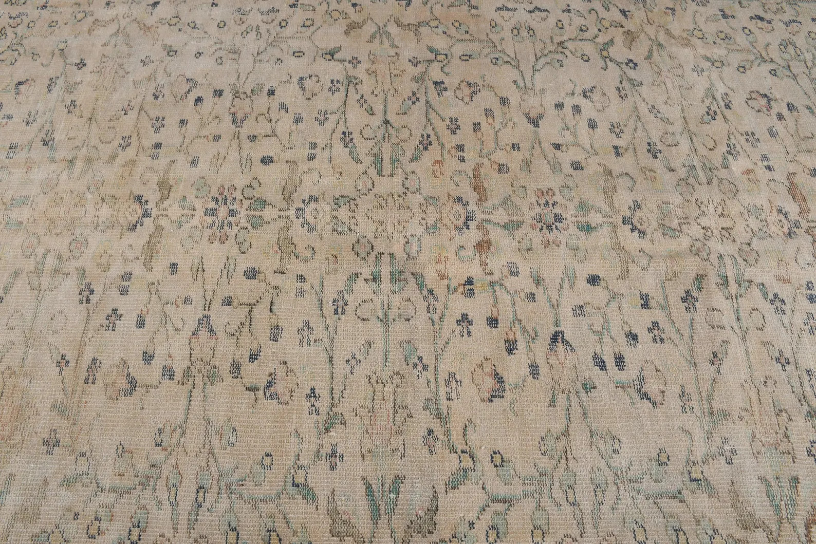 Turkish Vintage Rug, 6x10ft, Light Oushak, Living Room Decor, Antique Style Carpet, Oriental Wool... | Etsy (US)