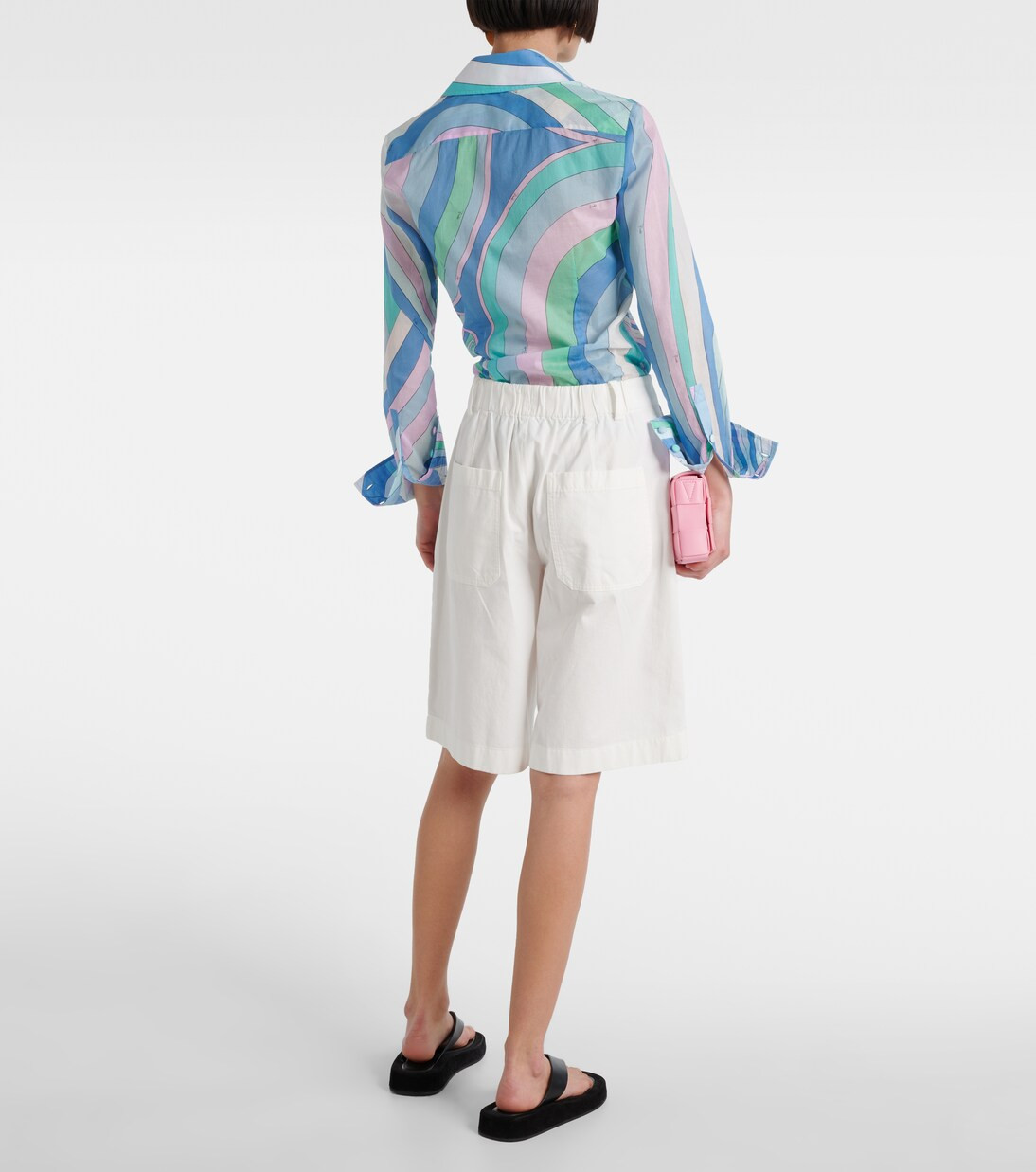 High-rise cotton shorts | Mytheresa (US/CA)