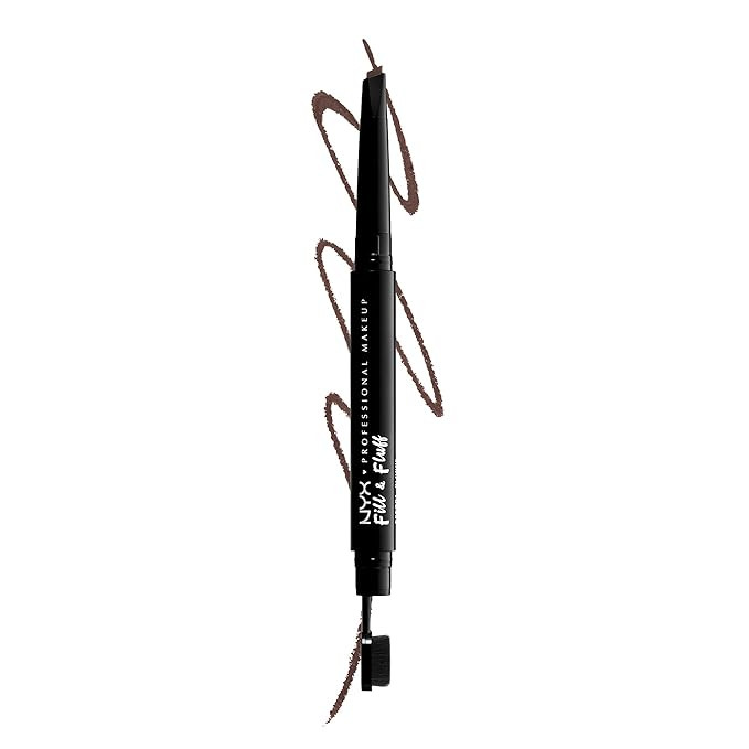 NYX PROFESSIONAL MAKEUP Fill & Fluff Eyebrow Pomade Pencil, Chocolate | Amazon (US)