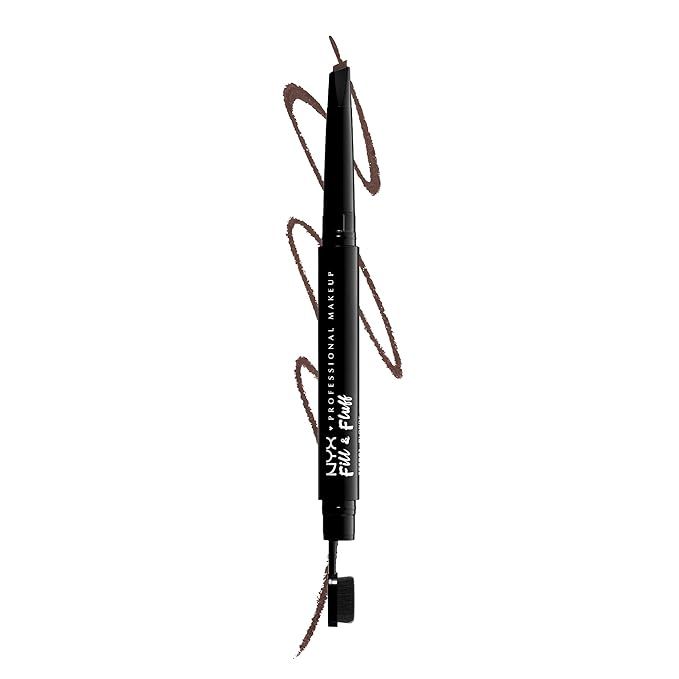 NYX PROFESSIONAL MAKEUP Fill & Fluff Eyebrow Pomade Pencil, Chocolate | Amazon (US)