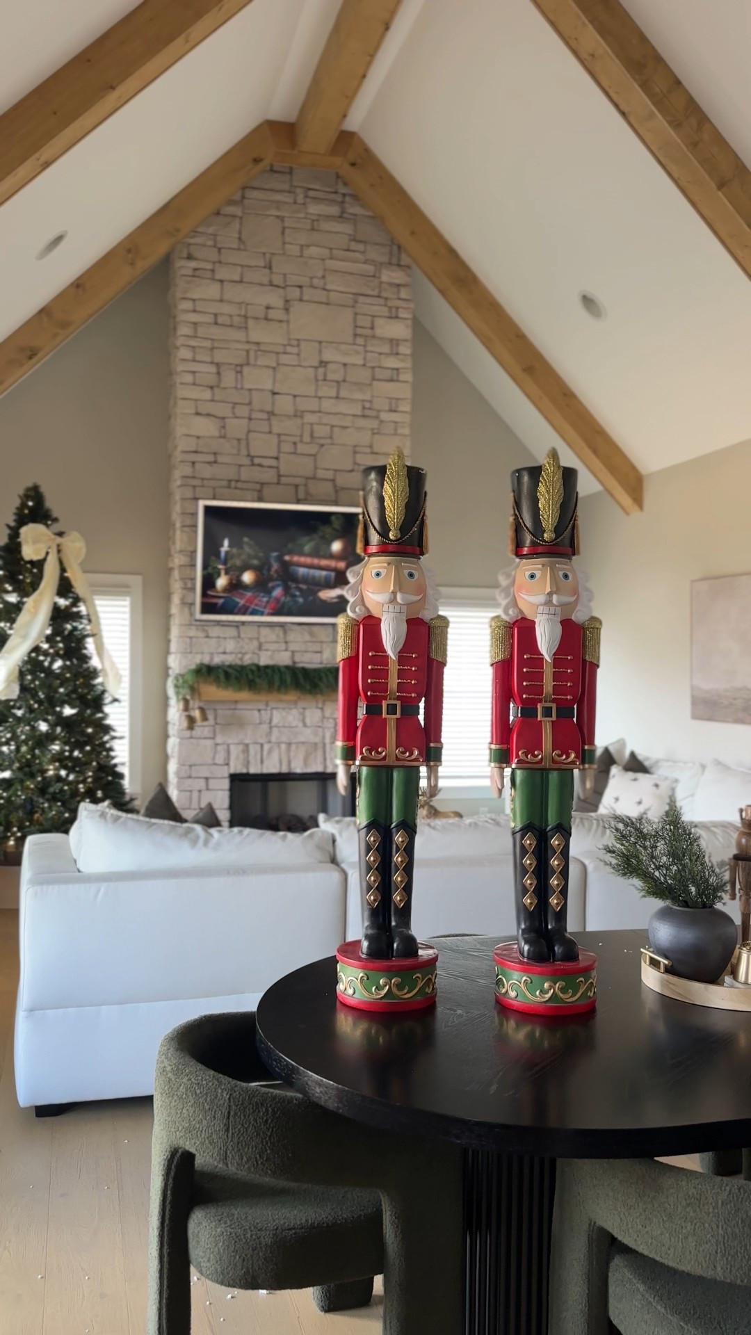 4 ft nutcrackers perfect for indoor or outdoor Christmas decor 🎄❤️

#LTKHoliday