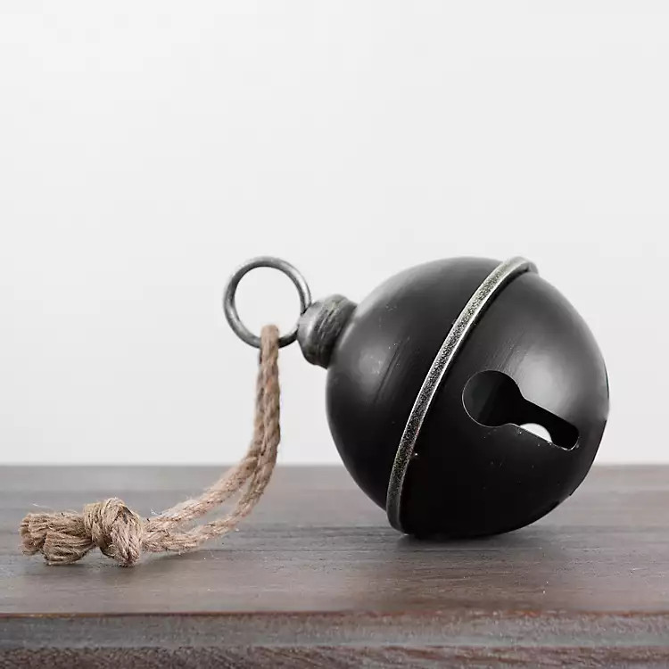 Black Metal Bell, 7 in. | Kirkland's Home