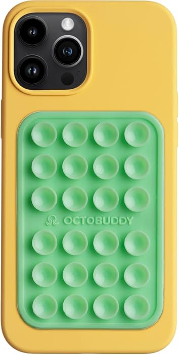 Silicone Suction Phone Case Adhesive Mount - Hands-Free, Strong Grip Holder for Selfies & Videos ... | Amazon (US)