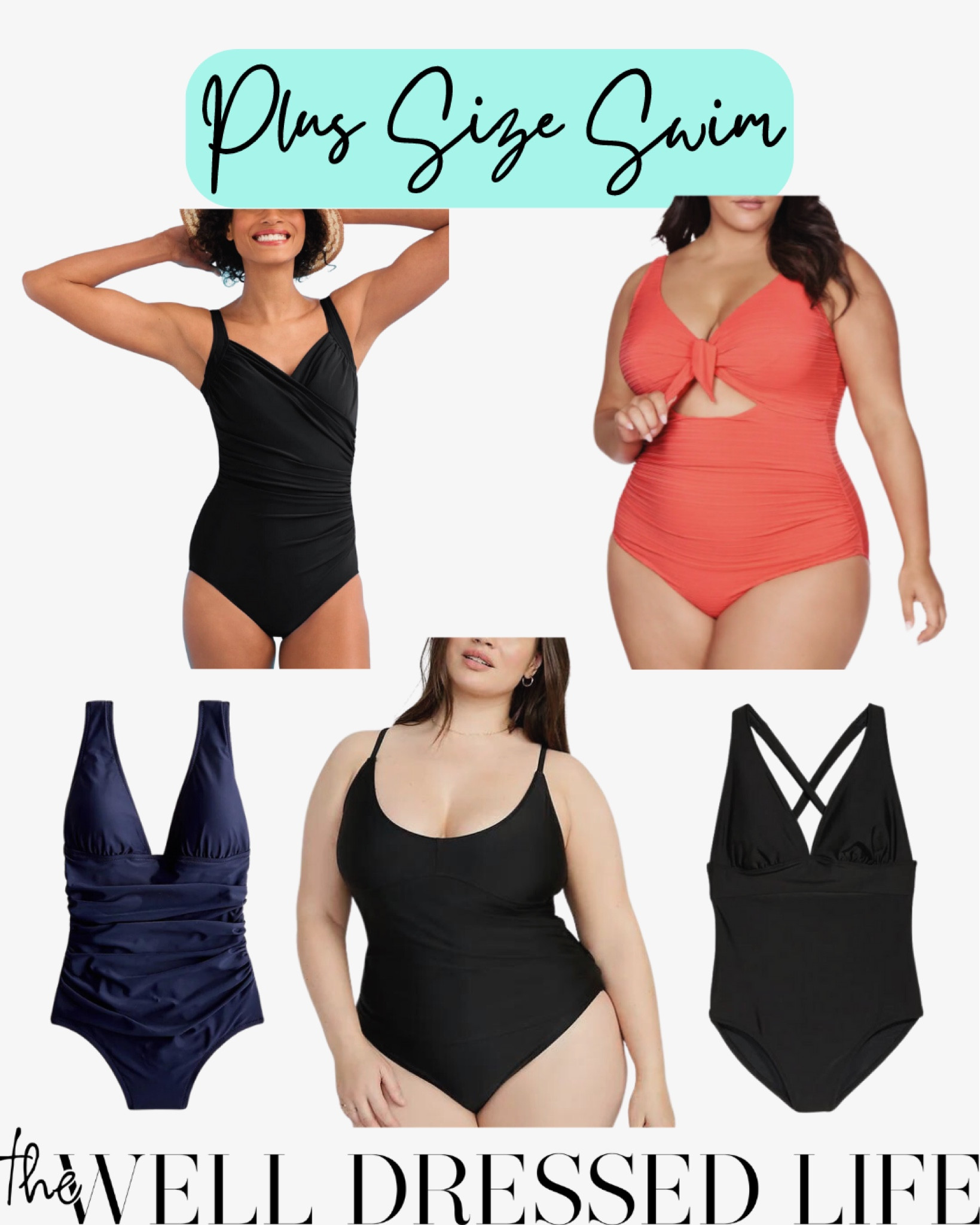 Stylish plus-size swim!

#LTKSeasonal #LTKstyletip #LTKswim