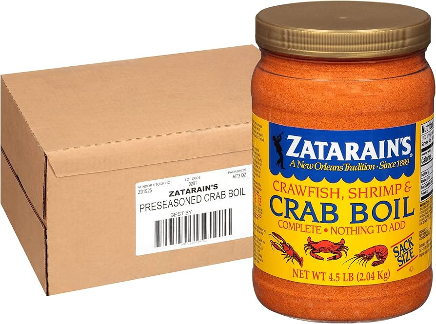 Zatarain's Crawfish, Shrimp & Crab Boil, 4.5 lb (Pack of 6) | Amazon (US)