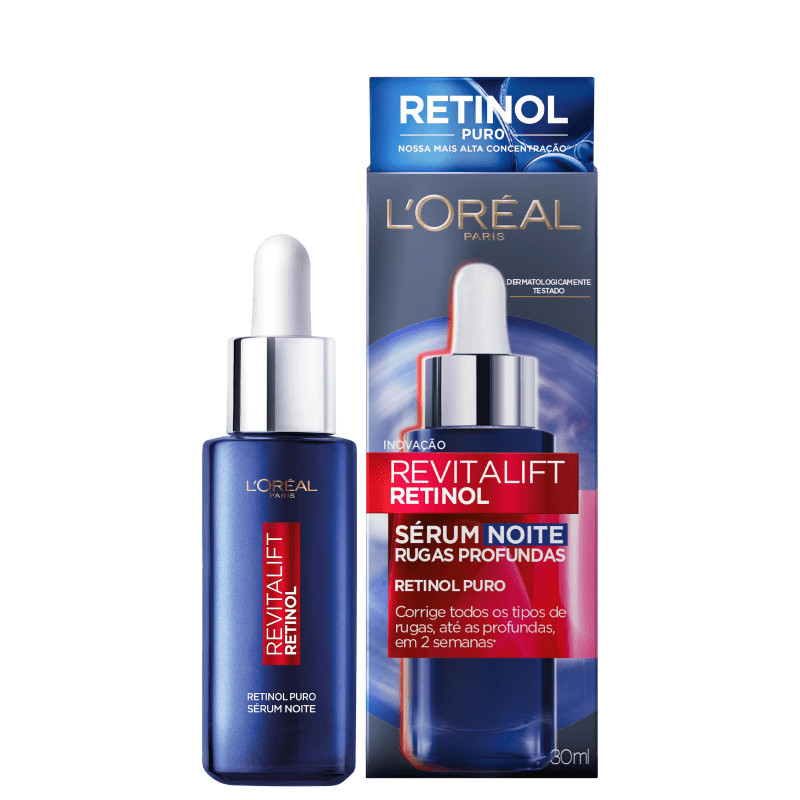 L'Oréal Paris Revitalift Retinol
        
            
                 - Sérum Facial Noturno ... | Beleza Na Web (BR)