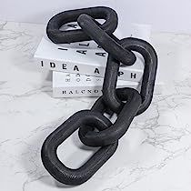 Decorative Wood Chain Link Decor | Amazon (US)