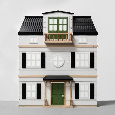 Wooden Dollhouse with Furniture - Hearth & Hand&#8482; with Magnolia | Target