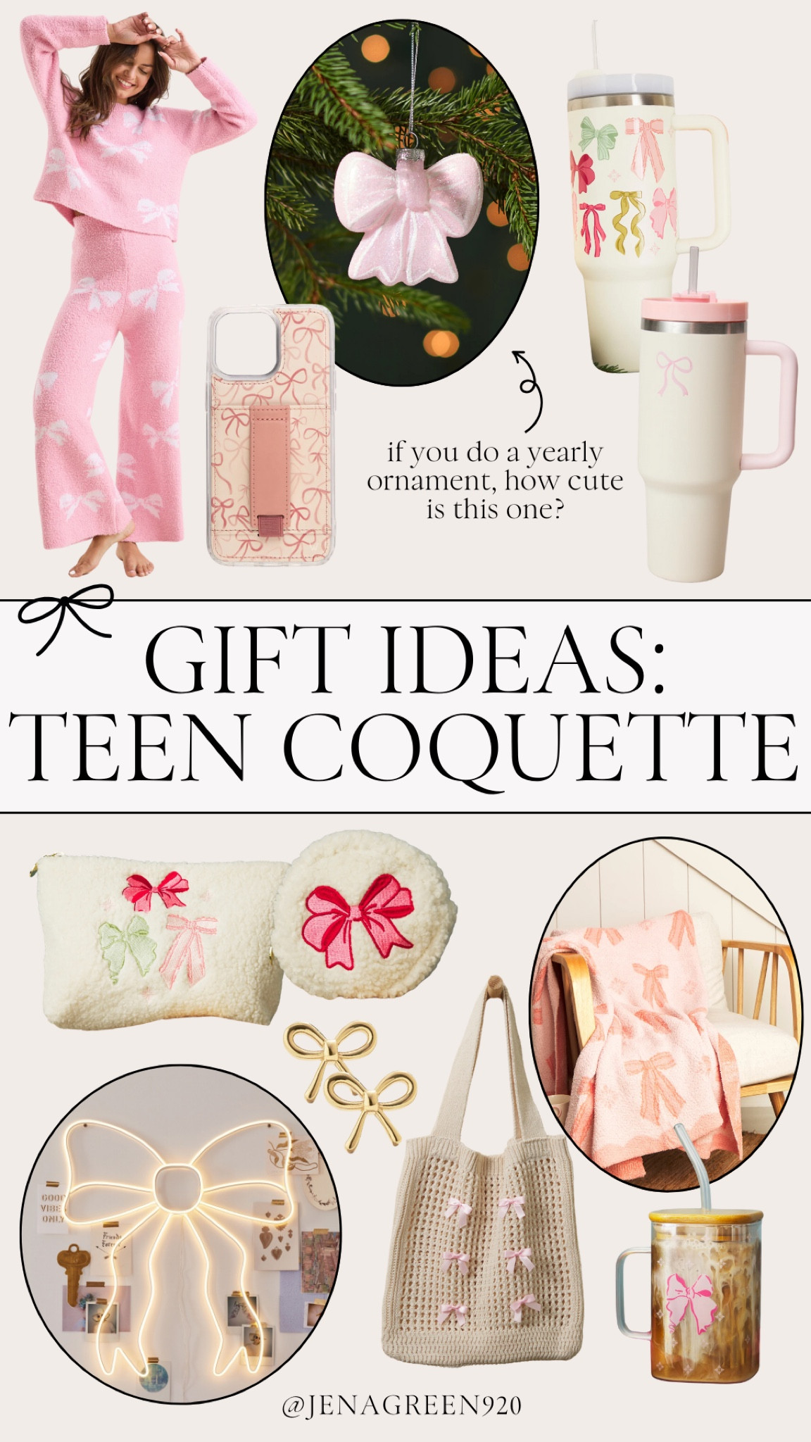 Gift Guide for the Bow Girl | Girly Gift Guide | Coquette Gift Guide | Teen Gift Guide | Tween Gift Guide 

#LTKGiftGuide #LTKSeasonal #LTKHoliday