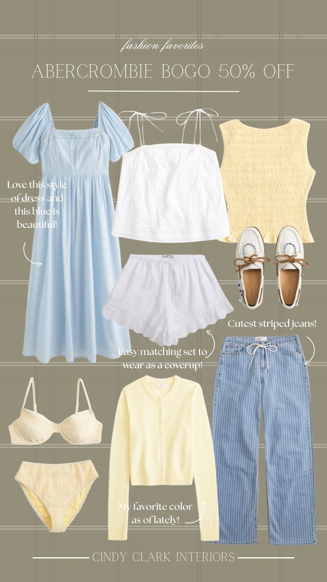 Abercrombie is having a huge sale right now!! BOGO 50% off everything! Dresses, denim, matching sets, sandals, and more! 

#LTKootd #LTKSaleAlert #LTKgrwm