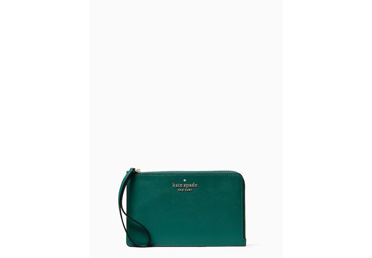 Staci Medium L Zip Wristlet | Kate Spade Outlet