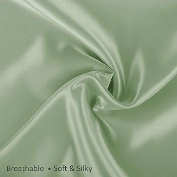 ShopBedding Satin Pillowcase with Zipper, for Hair and Skin Care, Feels Soft and Cool Like a Silk... | Amazon (US)