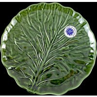 Matias Belo Green Cabbage Dinner Plate Hand Painted Made in Portugal | 26.5cm | Etsy (US)