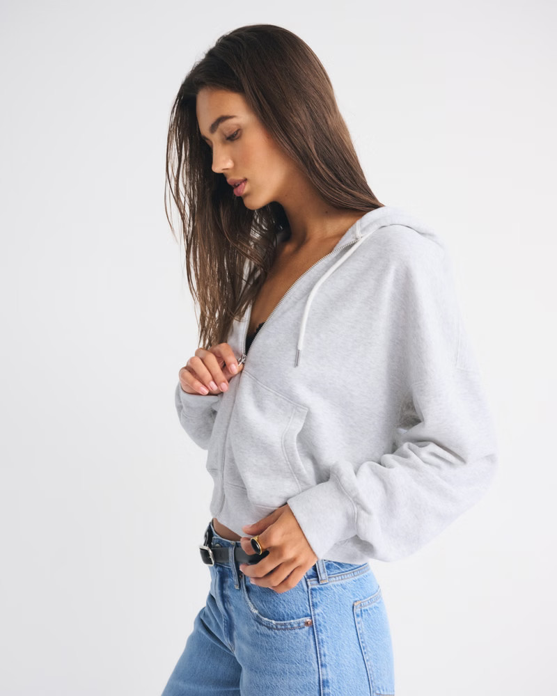 Sunday Hooded Full-Zip | Abercrombie & Fitch (UK)