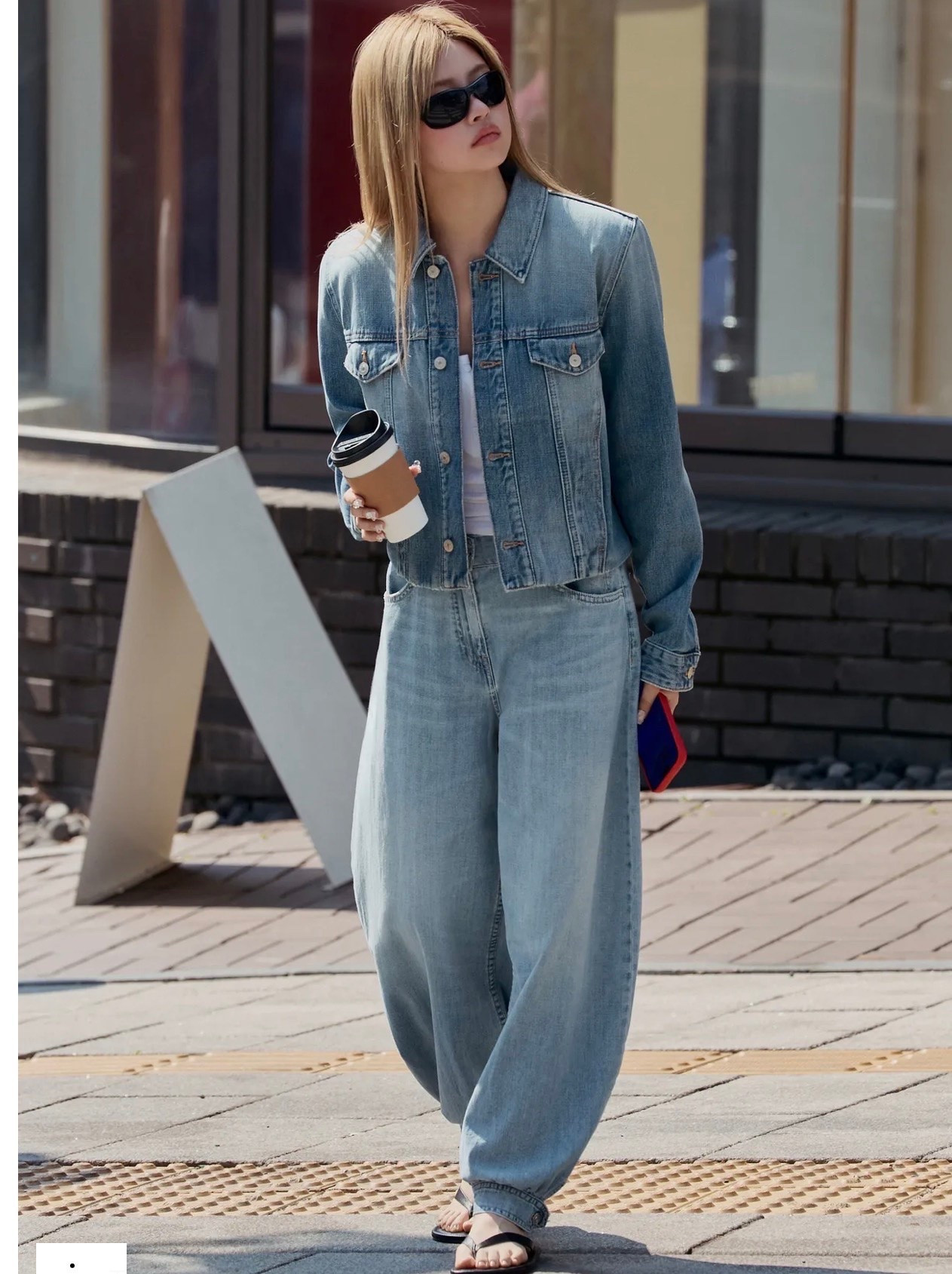 Balloon denim! Yes please!  #denim #balloonpants