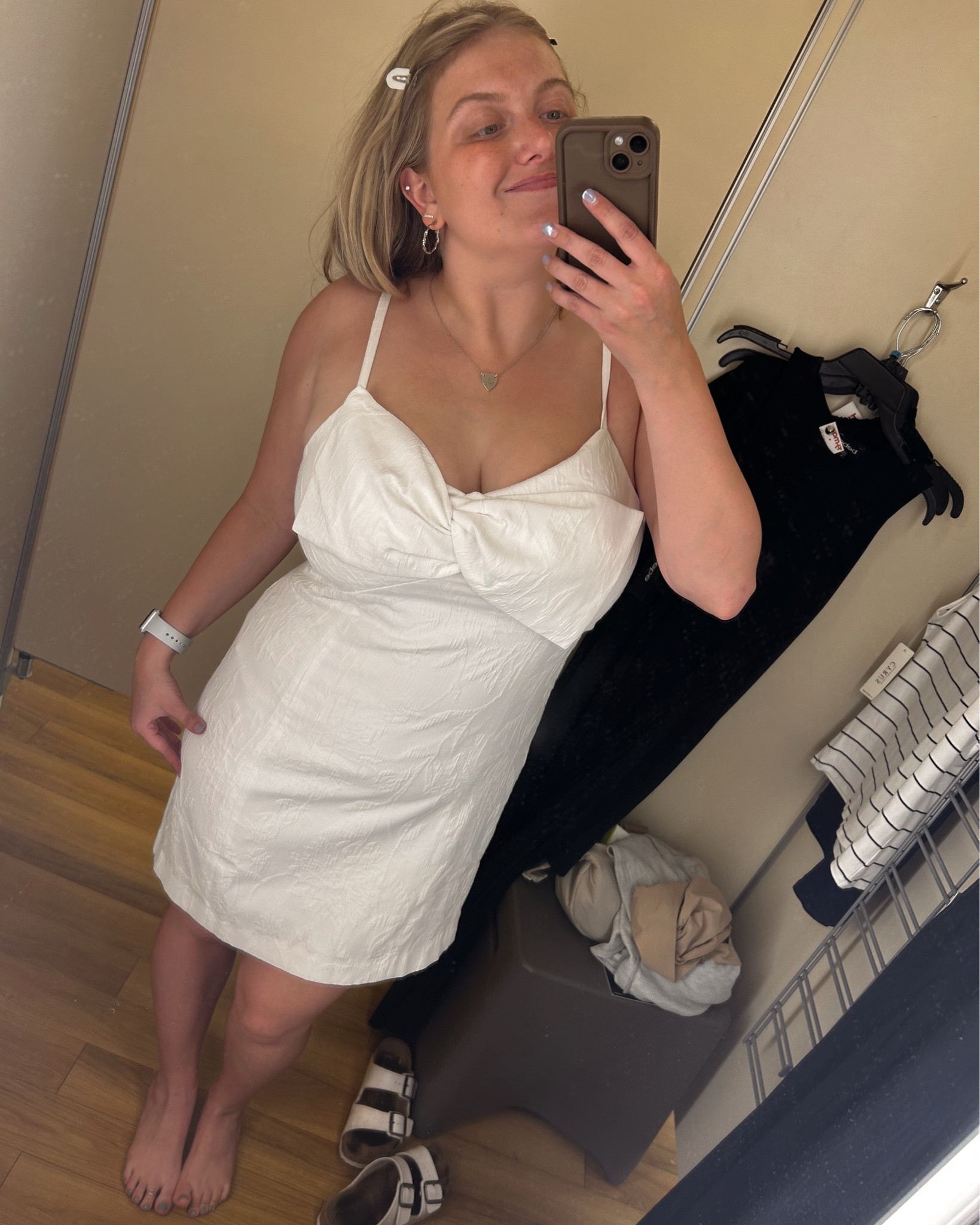 Lilly Pulitzer - Willalynn Stretch Bow Dress In Resort White Caliente Pucker Jacquard #whitedress #bride #bridalshowerdress

#LTKWedding #LTKStyleTip #LTKMidsize