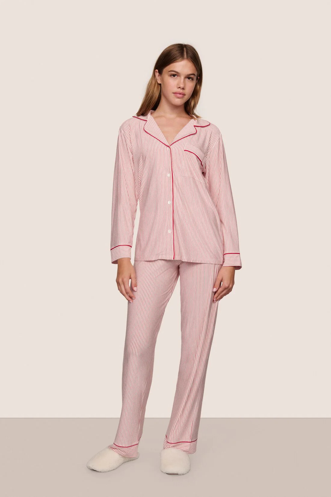 Gisele Printed TENCEL™ Modal Long PJ Set | Eberjey