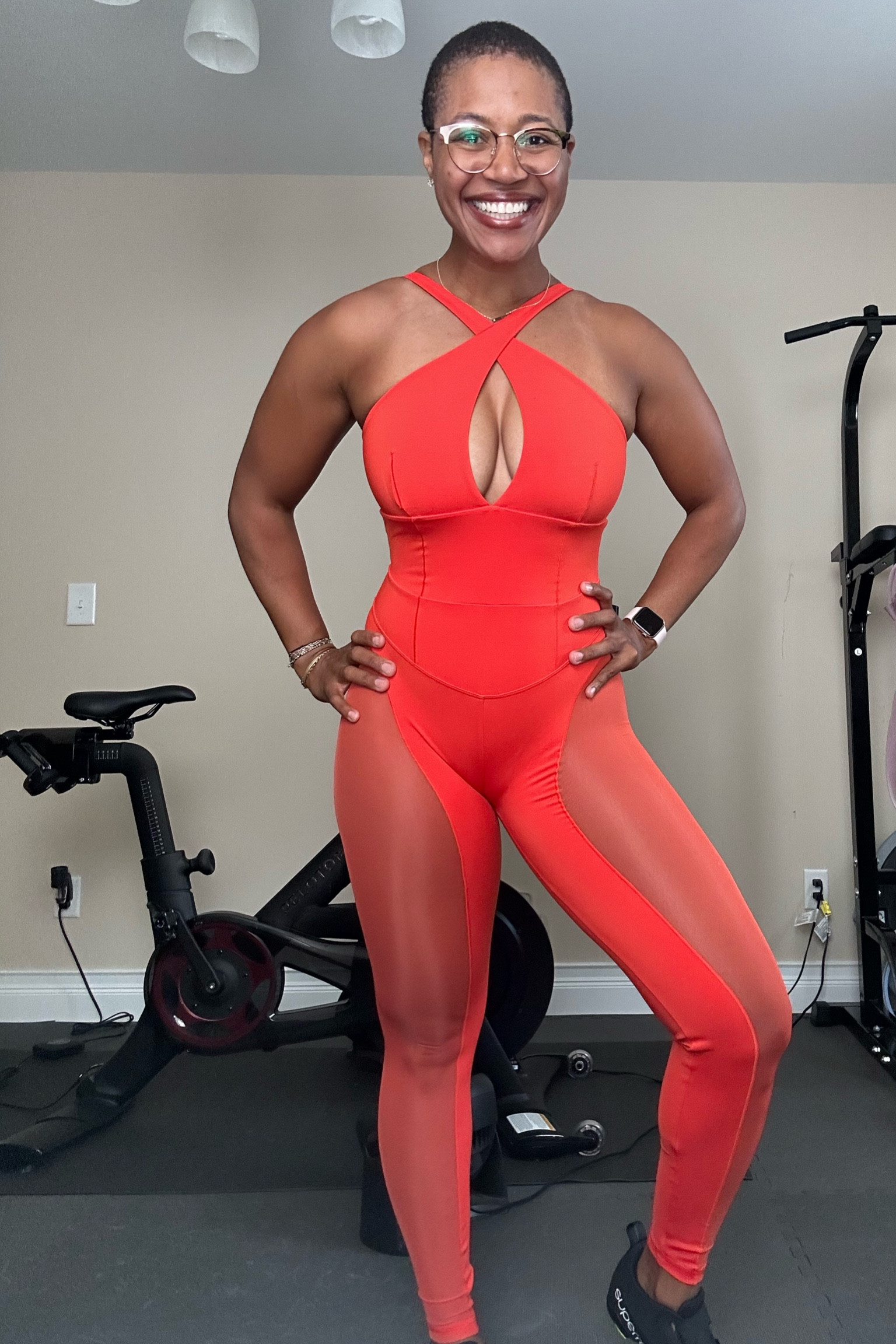 Feeling the fire of Leo season in this workout fit today!! Happy birthday to me 💋🎉🫶🏽

#LTKunder50 #LTKunder100 #LTKFitness