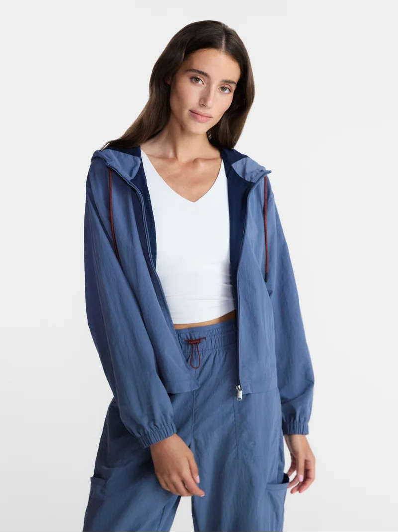 Avia Women's Cropped Hike Jacket, Sizes XS-XXXL | Walmart (US)