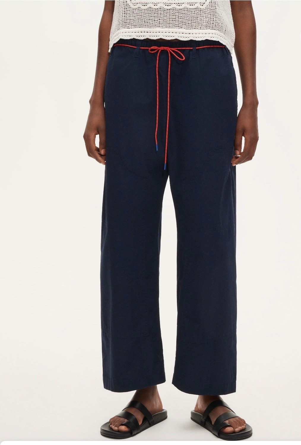 A new Luna. No drawstring. If you hate the cord, add a thin belt.

#LTKWorkwear #LTKPetite