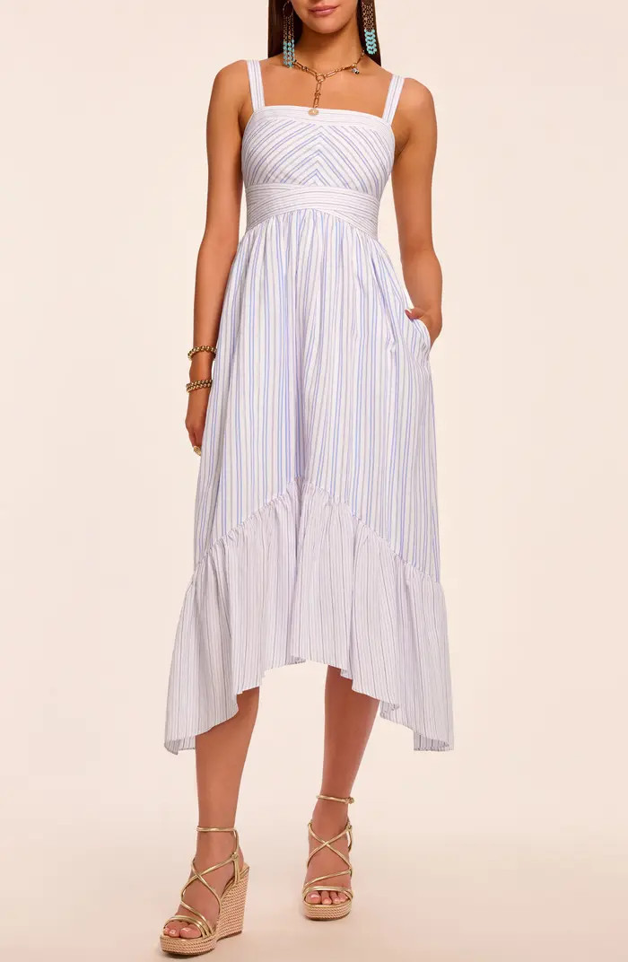Nadia Sleeveless Asymmetric Sundress | Nordstrom