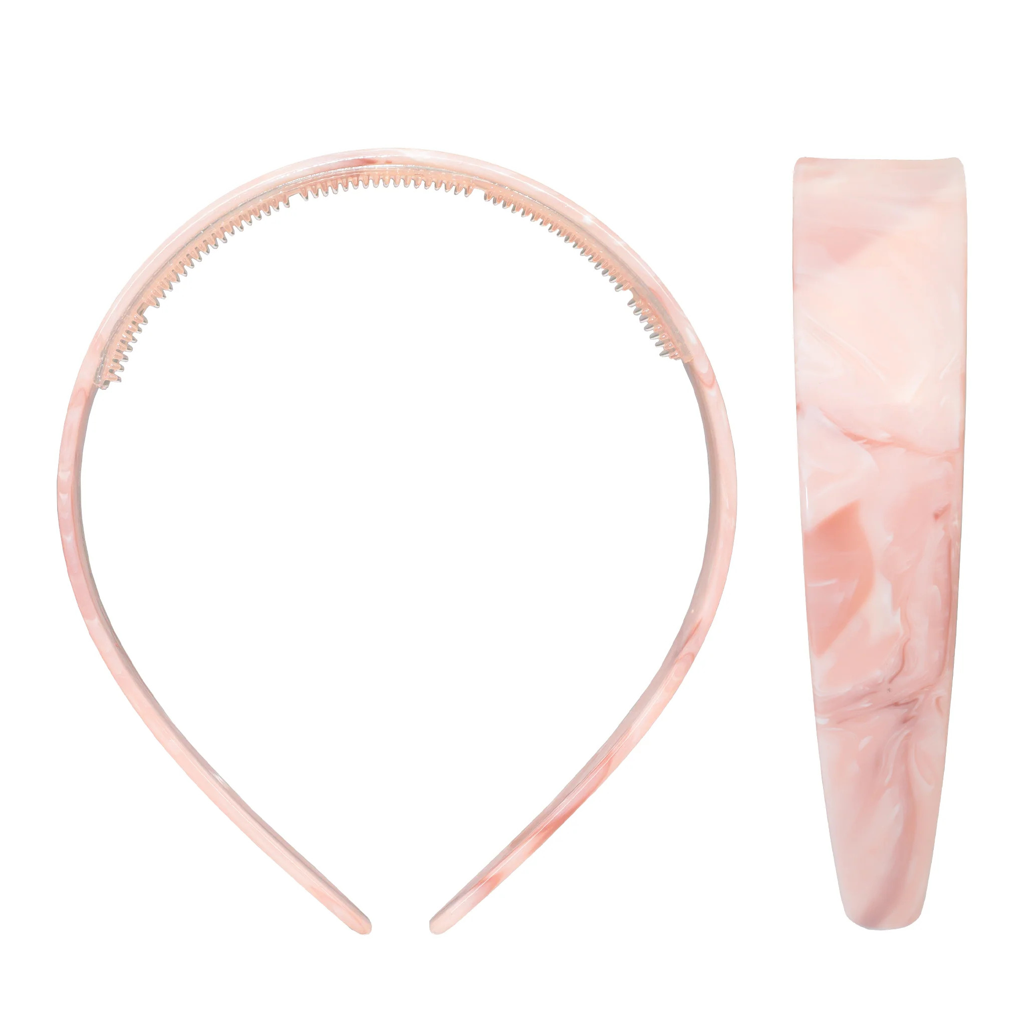 Wide Starlet Headband in Pink Chantilly | Emi Jay