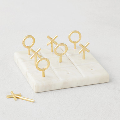 Marble Tic Tac Toe | Z Gallerie