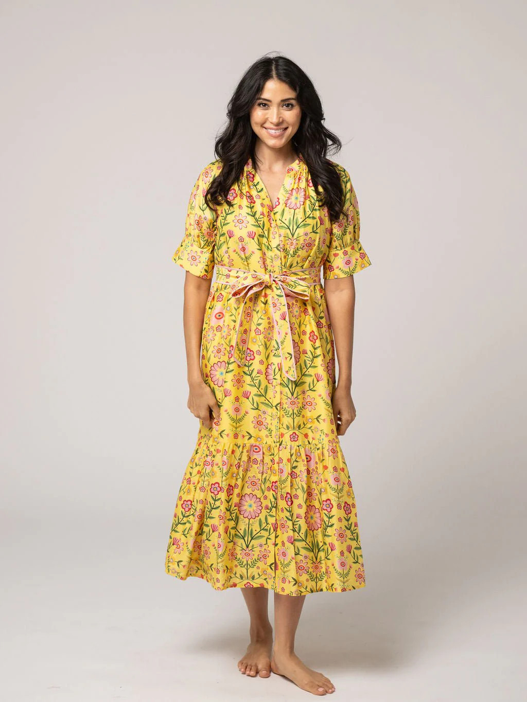 The Jane Dress | Sunshine Folk Flower | Beau & Ro