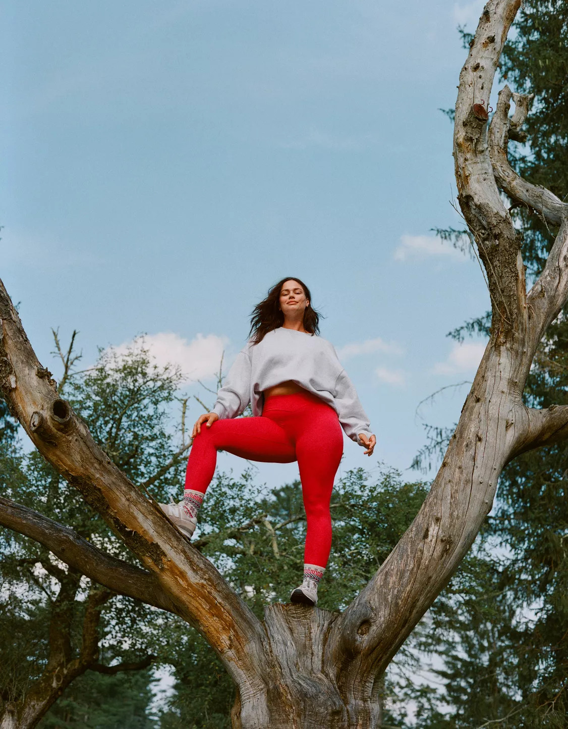 OFFLINE By Aerie Cloud Fleece Oversized Crewneck | Aerie