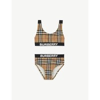 Liana Vintage check pattern bikini 6-14 years | Selfridges