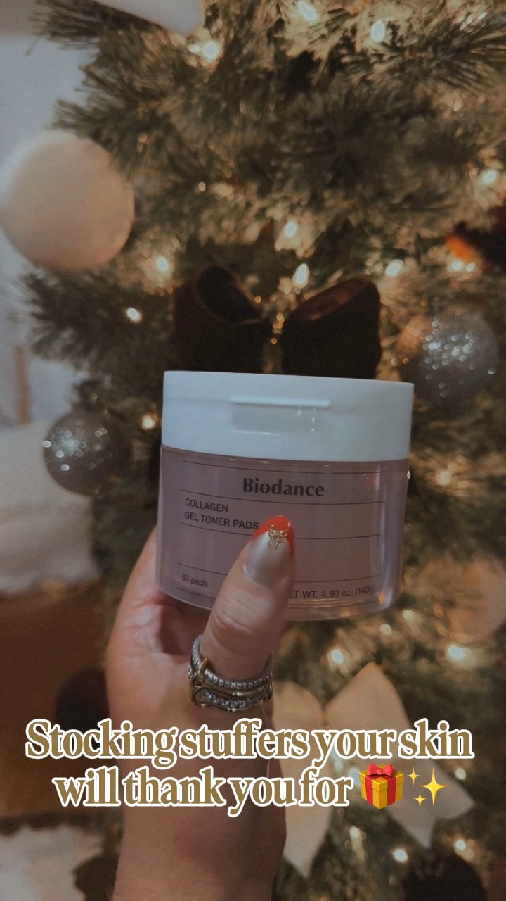 Holiday self care ✨ These are the toner pads I reach for when my skin needs extra love ❤️and they make such a good stocking stuffer or beauty gift. Perfect under $30 finds that actually feel luxe 🎁✨ beauty gift guide | stocking stuffers for her | gifts for her | holiday skincare | winter beauty essentials | self care gifts | beauty must haves | glow skincare | holiday gift ideas | under 30 gifts | viral beauty | aesthetic skincare gifts | holiday gift guide for her | luxury skincare stocking stuffers | beauty gifts she’ll actually use | trending holiday skincare gifts | cozy self care stocking stuffers | skincare gift ideas for women | cute holiday gifts for beauty lovers | last minute stocking stuffers | pampering gifts for her | festive skincare gift guide | small gifts that feel luxe | skincare must haves for the holidays

#LTKHoliday #LTKBeauty #LTKGiftGuide