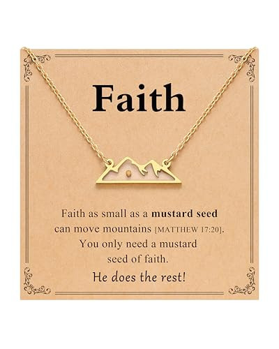 Eryuor Confirmation Baptism Gifts for Teen Girls Necklace Jewelry Christian Graduation Religious Catholic Birthday 12 14 16 18 Jesus Faith Based Spiritual Women | Amazon (US)
