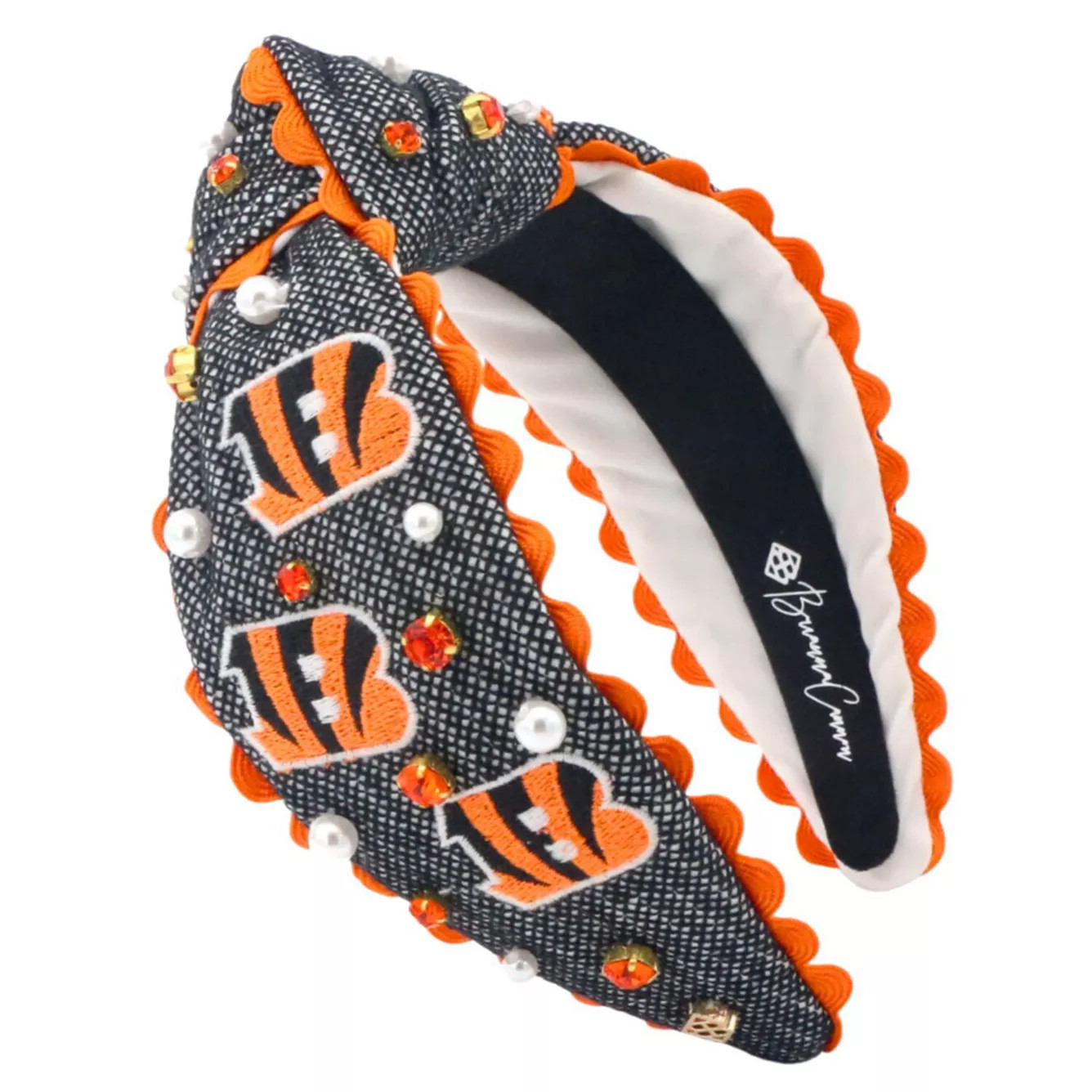 Brianna Cannon Cincinnati Bengals Cross Stitch Headband | Kohl's