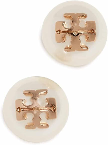 Tory Burch Women's Kira Pearl Stud Earrings | Amazon (US)