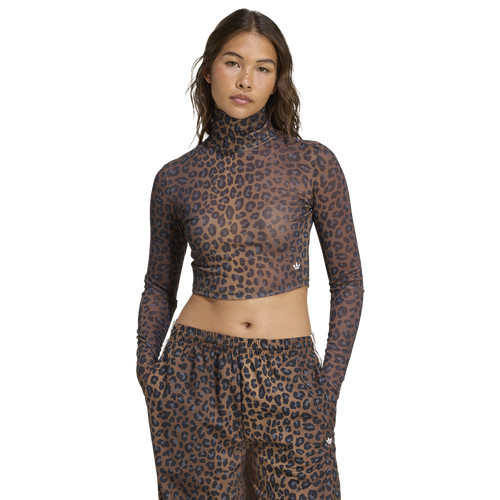 adidas Originals Womens adidas Originals Leopard T-Shirt - Womens Multicolor Size XL | Foot Locker (US)