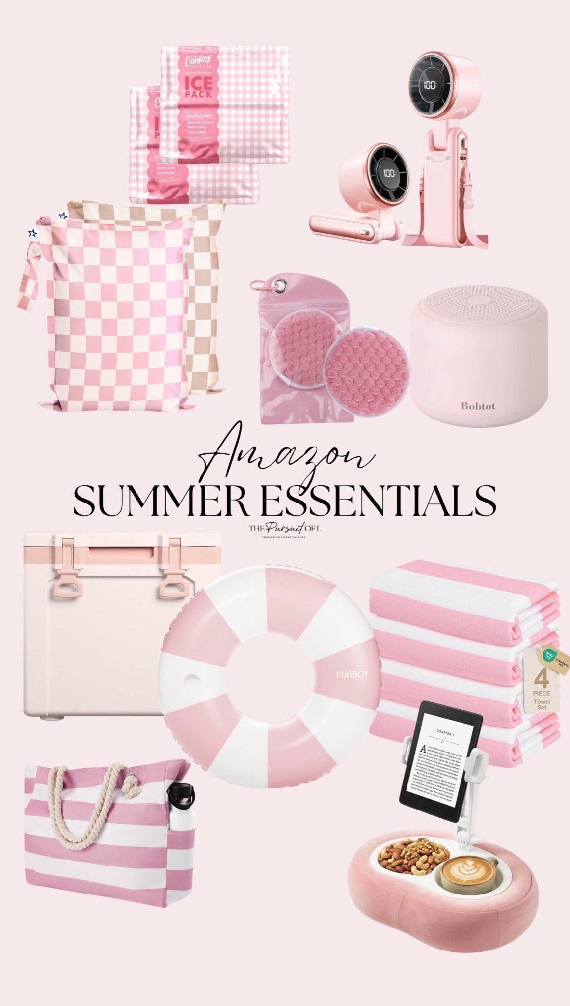 Summer, but make it pink. 💗

A collection of beach-day favorites, travel essentials, poolside accessories, and a few fun finds I’m loving right now.

Saving this as my official summer mood board.

💕🌸👙🦩

summer essentials • pink summer aesthetic • beach day essentials • poolside favorites • summer travel essentials • vacation packing ideas • coastal summer style • pink Amazon finds • Kindle accessories • beach bag essentials • summer lifestyle favorites • travel favorites • summer mood board • soft pink aesthetic • beach club style • summer Amazon finds

#LTKSeasonal