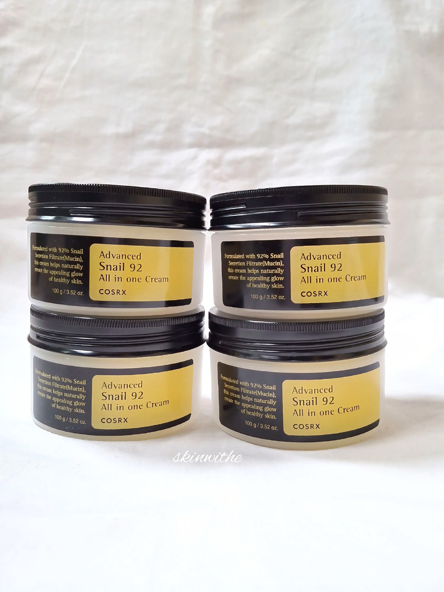 Corsx Snail Cream 🐌💛Has a lightweight slimy texture that spreads and absorbs well into my skin and leaves my skin hydrated and moisturized Layers well with my other products and leaves my skin glowing Has 92% Snail Secretion Filtrate to boost skin radiance, Allantoin and Panthenol helps to soothe the skin and Hyaluronic Acid and Betaine helps to deeply hydrate the skin They have a tube version as well Korean skincare kbeauty 

#LTKdayinmylife #LTKgrwm #LTKBeauty