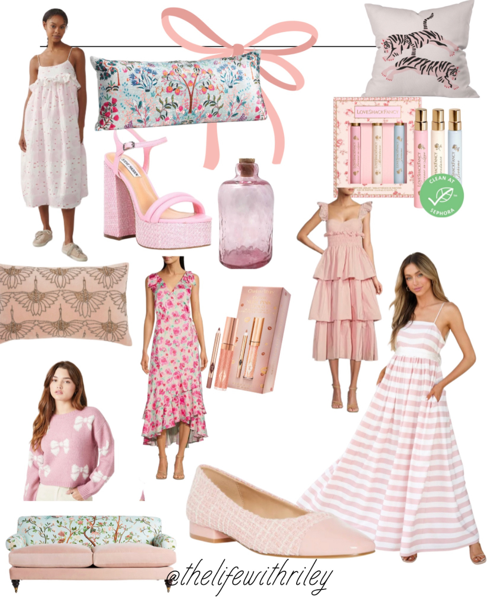 Pink girlie vibes 

Blush pink, light pink, light pink dress, girlie dress, girly dress, girlie style, feminine style, bow sweater, pink bow sweater, pink couch, pink throw pillow, pink throw pillows, pink home decor, loveshackfancy perfume, ruffle dress, pink shoes, pink flats, pink heels

#LTKstyletip #LTKbeauty #LTKhome