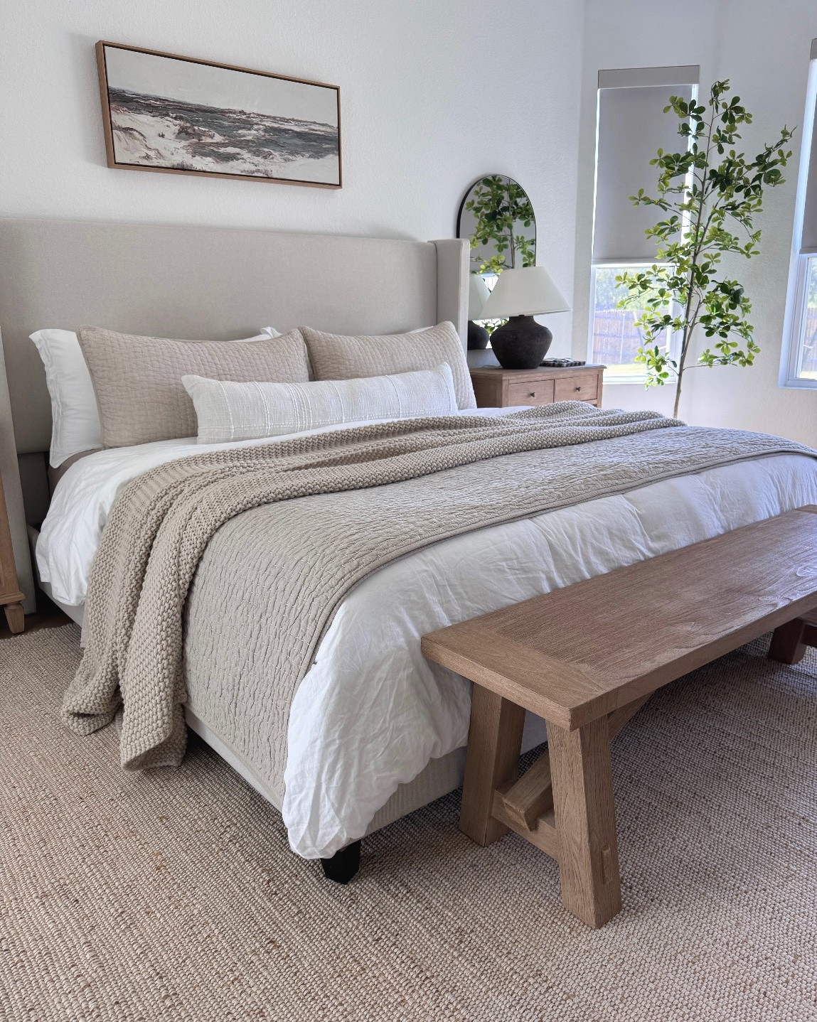 Bedroom Goals 🛏️🌤️ is this your vibe?

Comfy, Textured, Neutral and Layered is my vibe.

Sharing all my bedroom links!

Quince bedding, bedsure duvet, amazon finds, quince quilt, jute rug, pottery barn style, looks for less, bedframe, wayfair finds, wood bench, upholstered bed frame, neutral bedding

#LTKStyleTip #LTKFindsUnder100

#LTKdayinmylife #LTKgrwm #LTKHome
