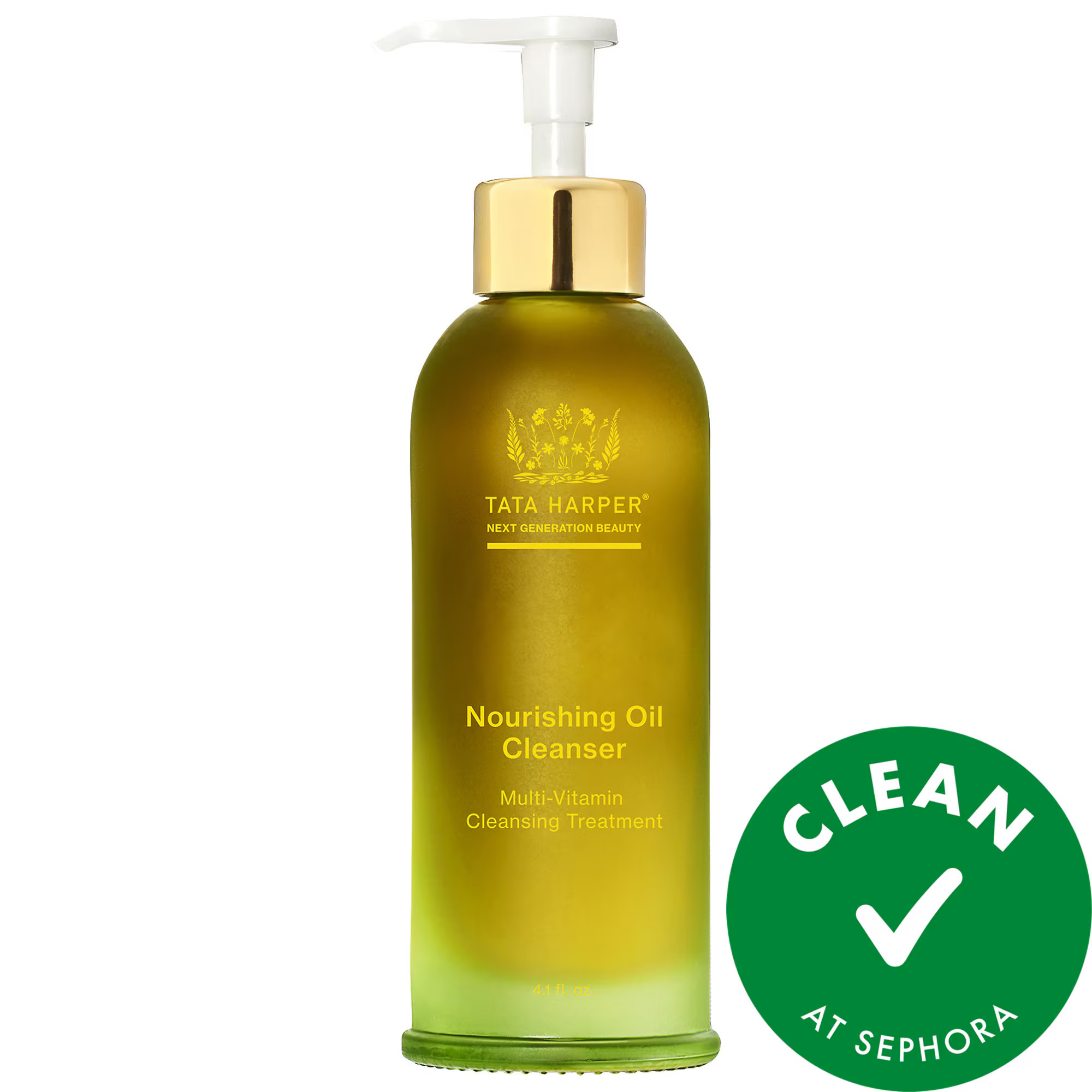 Tata Harper Nourishing Makeup Removing Oil Cleanser with Squalene and Vitamin E 4.1 oz/ 125 mL | Sephora (US)