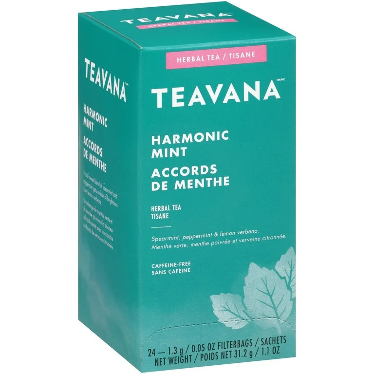 Teavana, SBK12416722, Harmonic Mint, 24 / Box | Walmart (US)