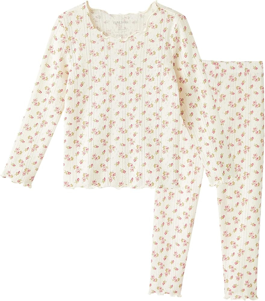 pureborn Baby Pajamas Set Pjs - Kids Toddler Boy Girl Short Long Sleeve Snug Fit Sleepwear 2pcs 1... | Amazon (US)